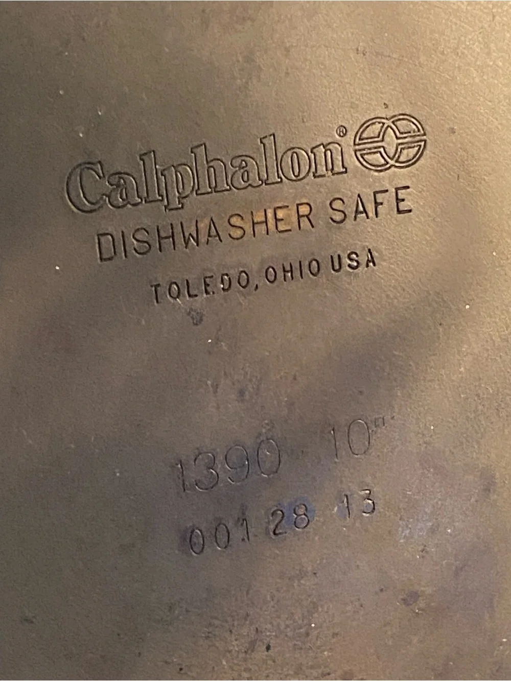 Calphalon 10” Nonstick Omelette Fry Pan Skillet Hard Anodized Aluminum 1390 EUC